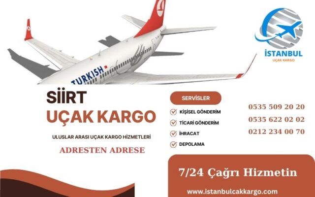 Siirt Uçak Kargo